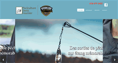 Desktop Screenshot of pisciculturedenisfournier.com